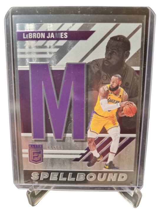 2023-24 Panini Donruss Elite #38 Lebron James Spellbound M