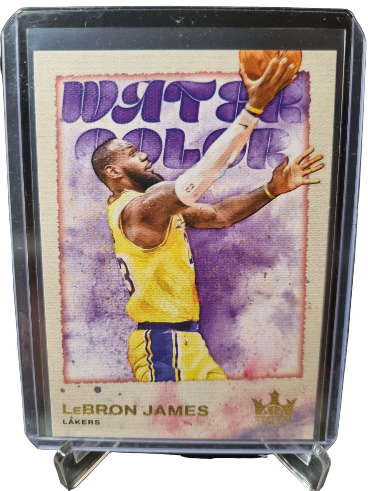 2023-24 Panini Court Kings #4 Lebron James Water Color