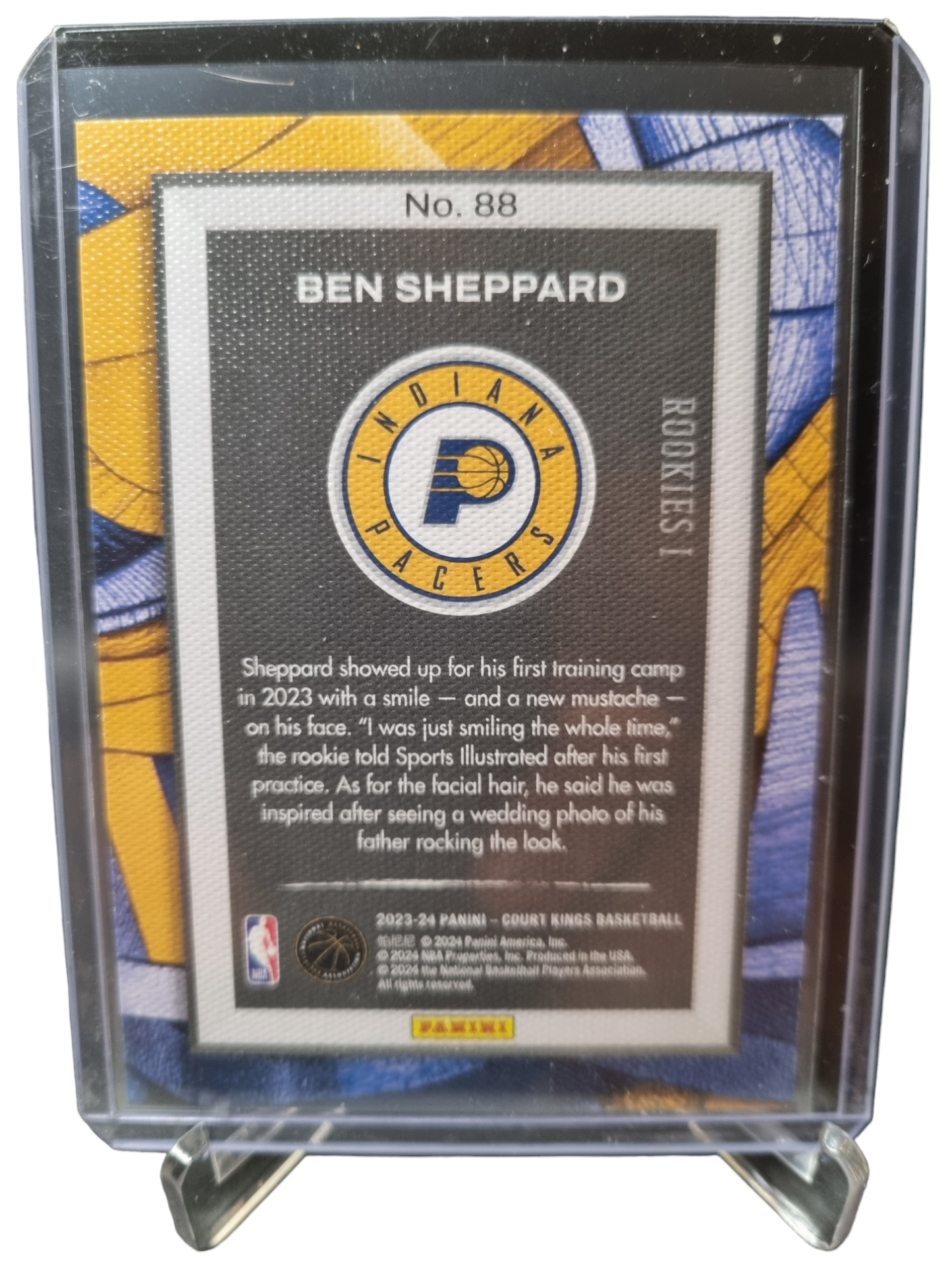 2023-24 Panini Court Kings #88 Ben Sheppard Rookie Card Rookies I