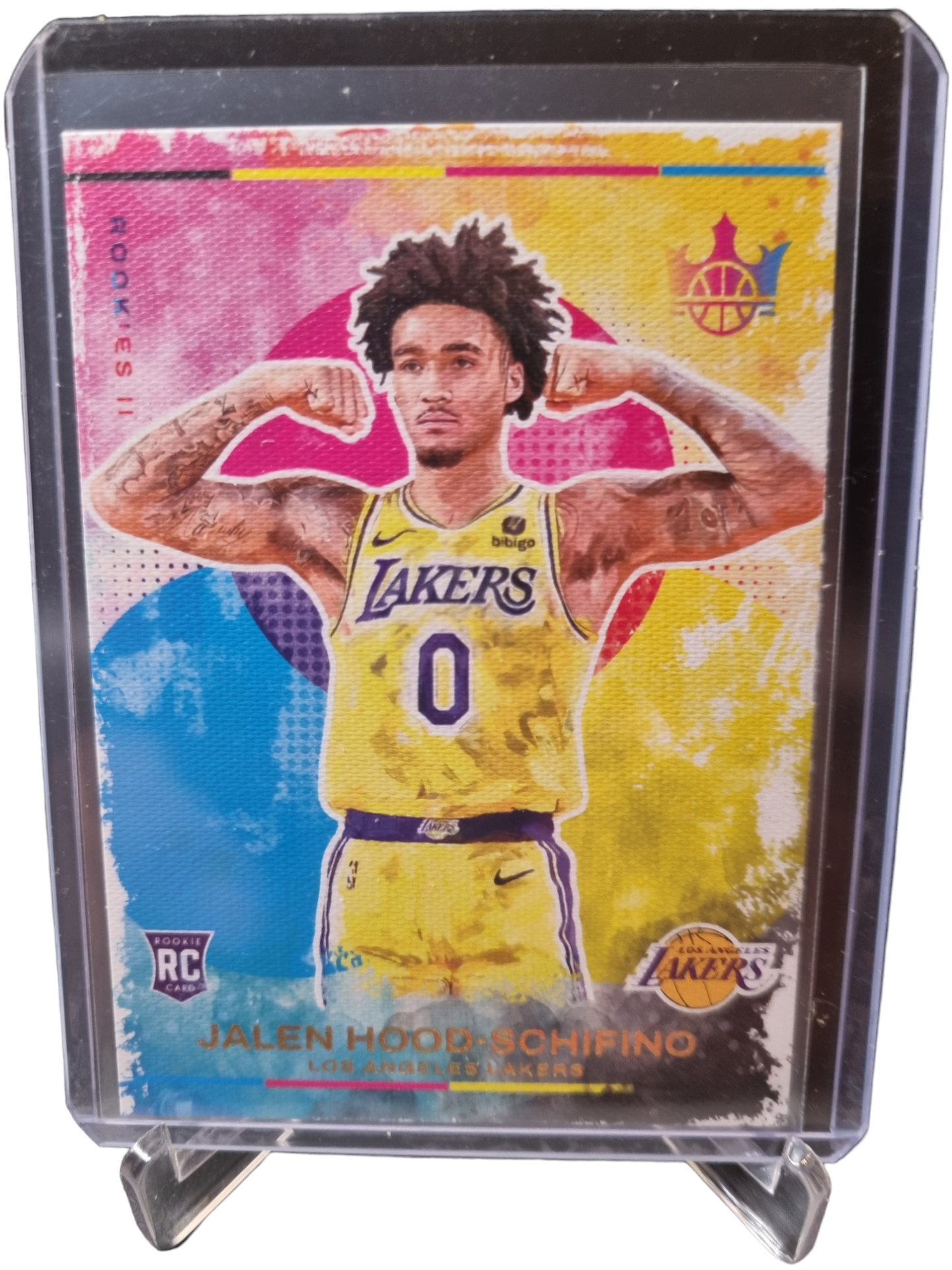 2023-24 Panini Court Kings #102 Jalen Hood-Schifino Rookie Card Rookies II