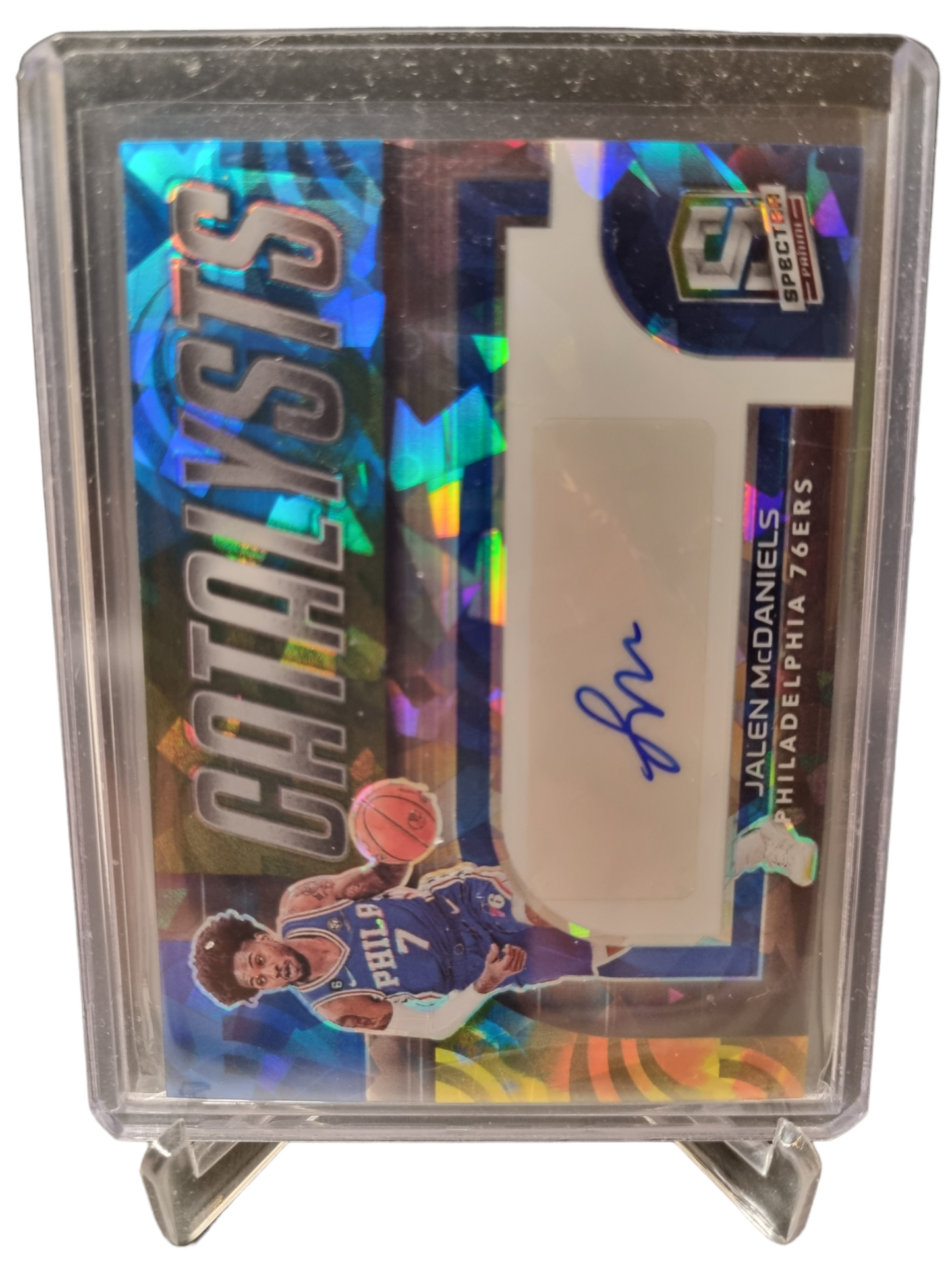 2022-23 Panini Spectra #CSA-JMC Jalen McDaniels  Catalysts Autograph 49/49