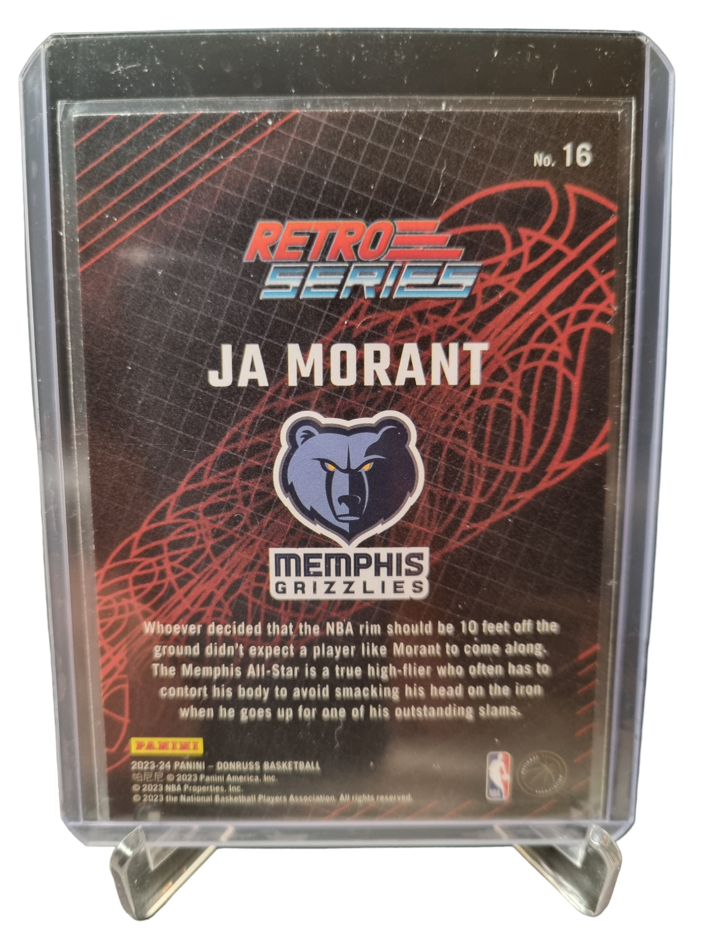 2023-24 Panini Donruss #16 JA Morant Retro Series