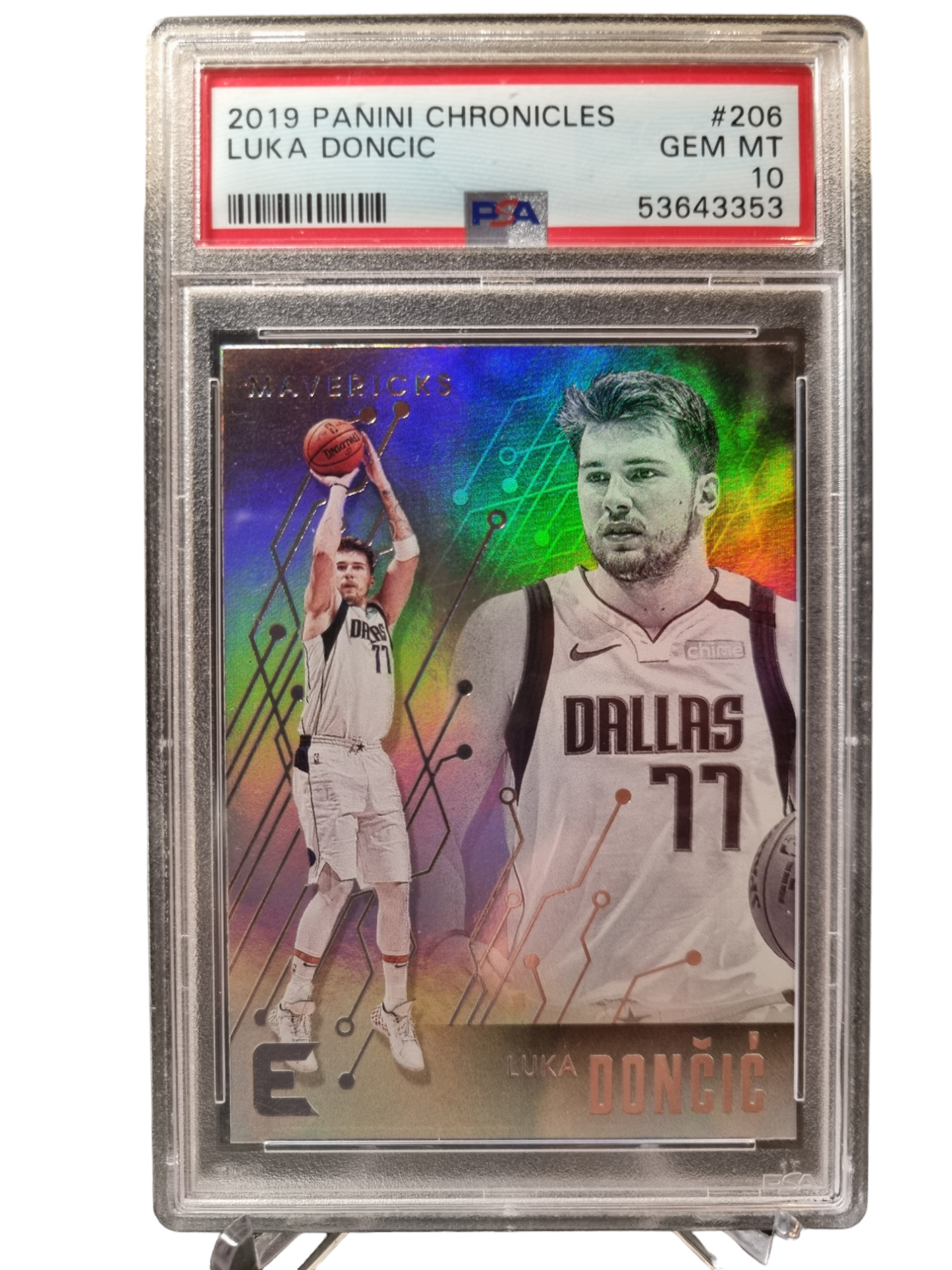 2019 Panini Chronicles #206 Luka Doncic PSA 10 Gem Mint