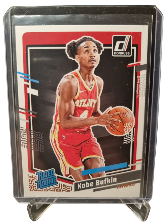 2023-24 Panini Donruss #204 Kobe Bufkin Rookie Card Rated Rookie