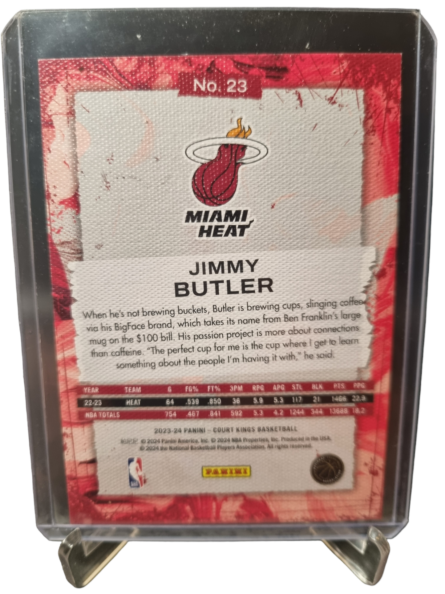 2023-24 Panini Court Kings #23 Jimmy Butler