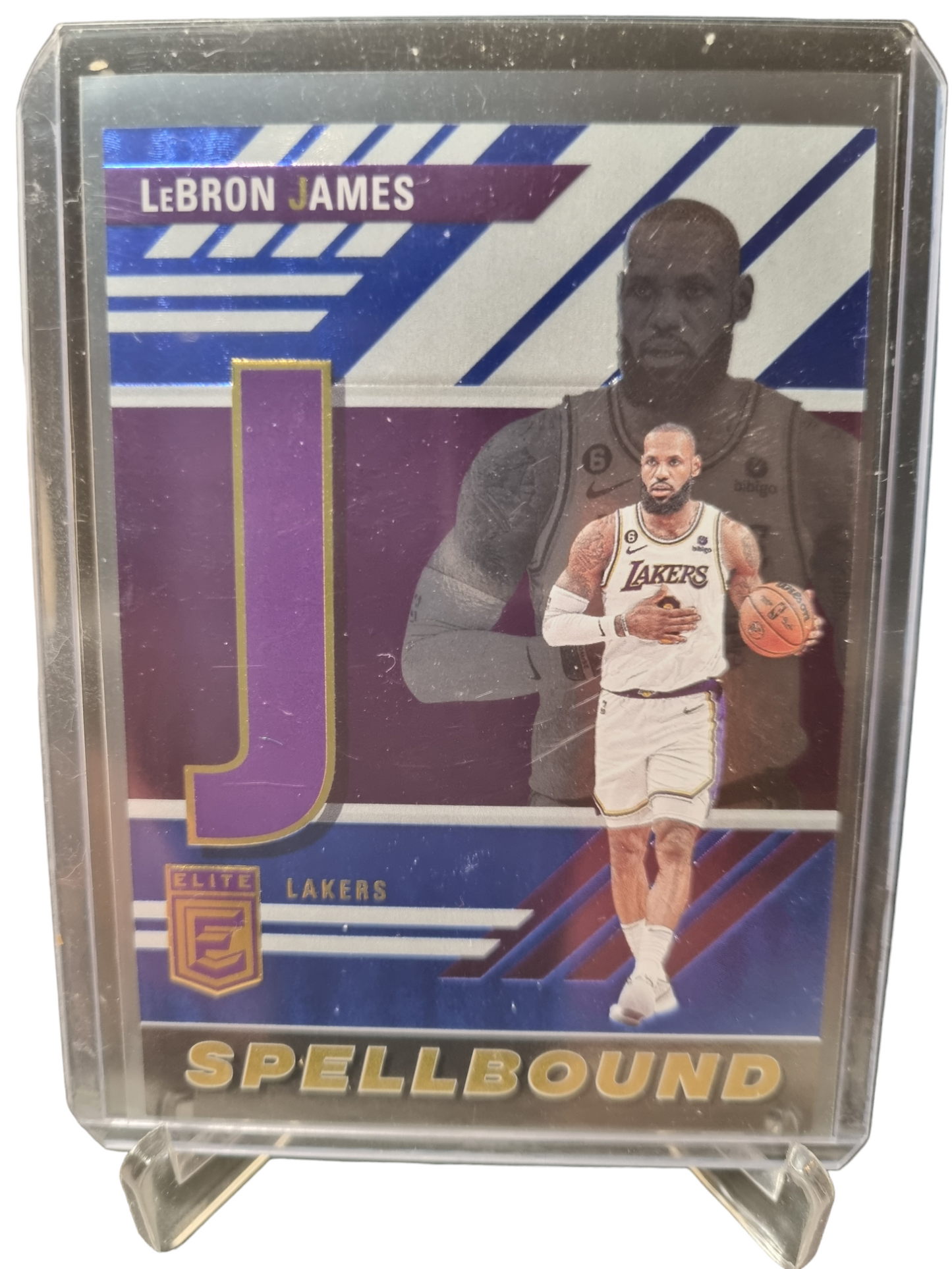 2023-24 Panini Donruss Elite #36 Lebron James Spellbound J 87/99