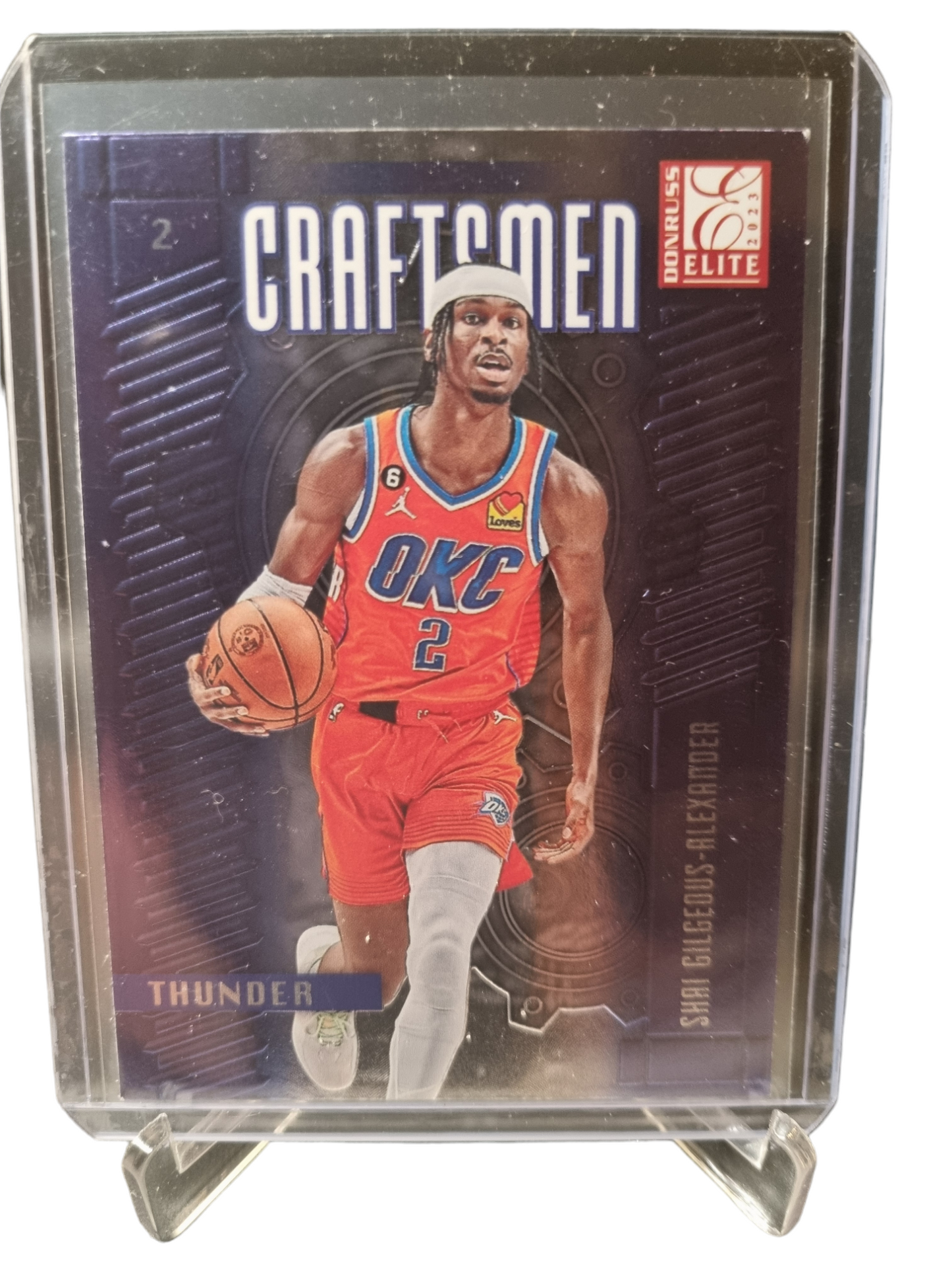 2023-24 Panini Donruss Elite #9 Shai Gilgeous-Alexander Craftsmen