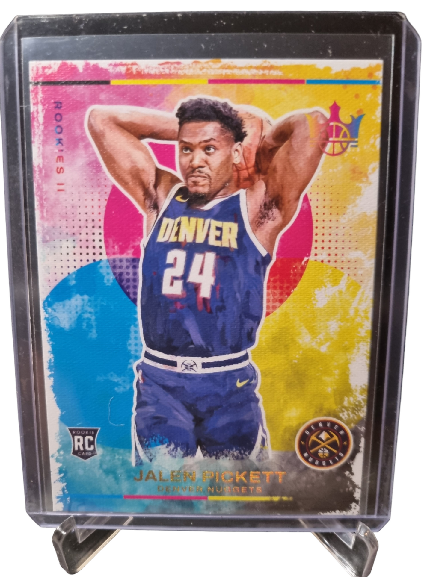 2023-24 Panini Court Kings #128 Jalen Pickett Rookie Card Rookies II