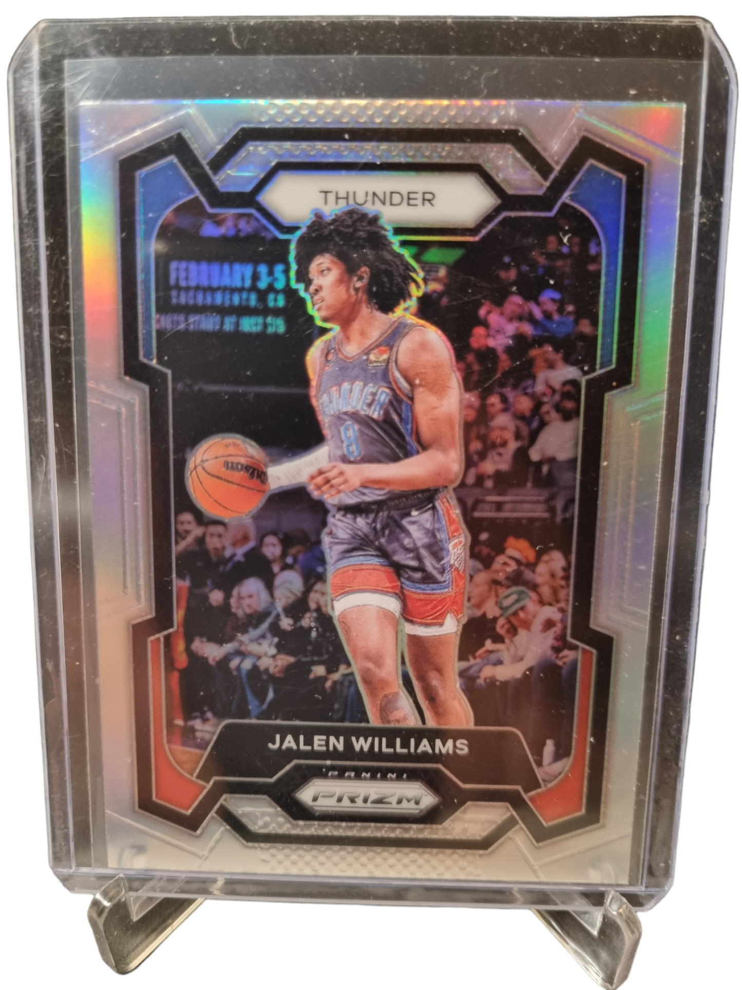 2023-24 Panini Prizm #19 Jalen Williams Silver Prizm