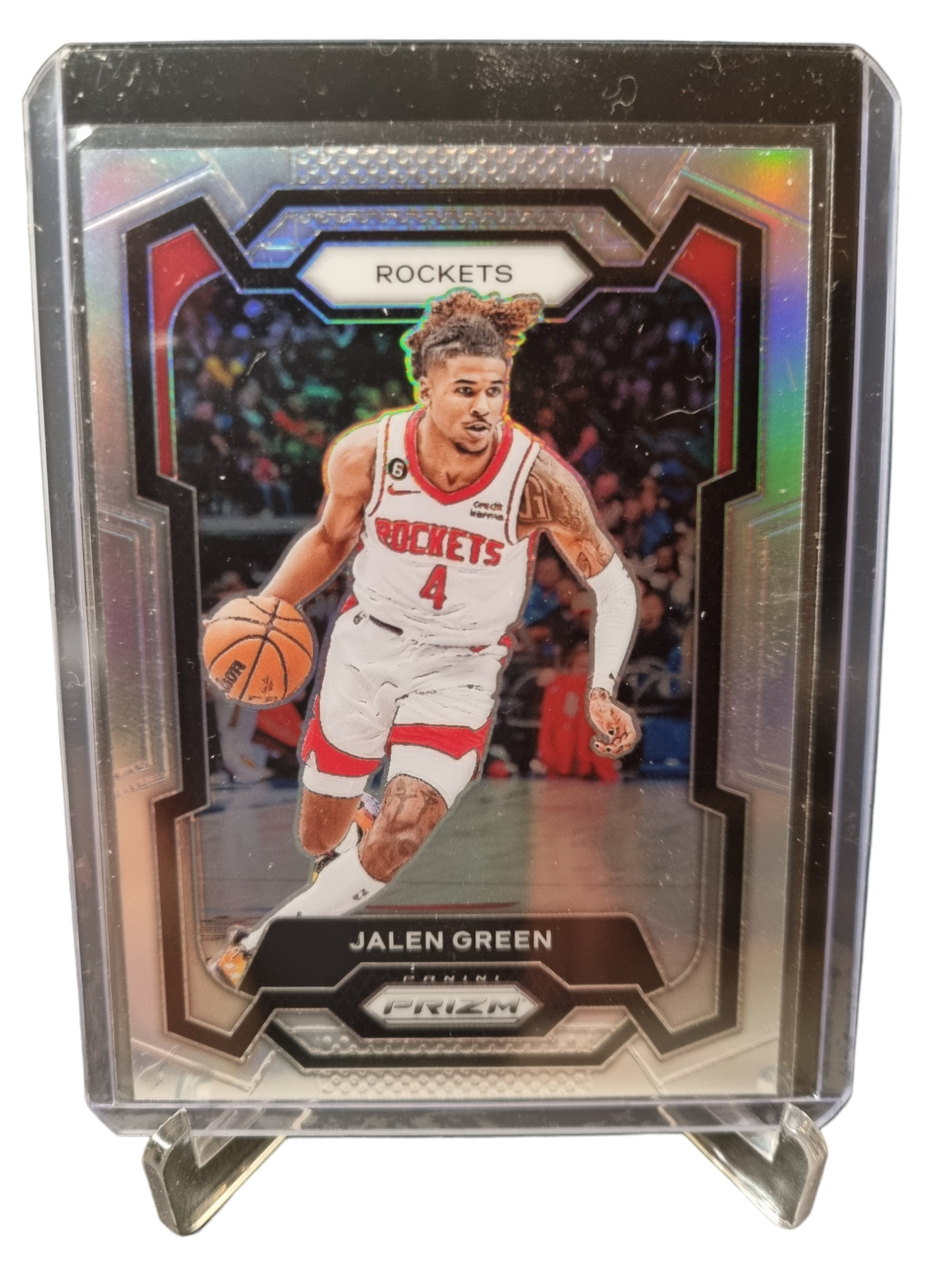 2023-24 Panini Prizm #29 Jalen Green Silver Prizm