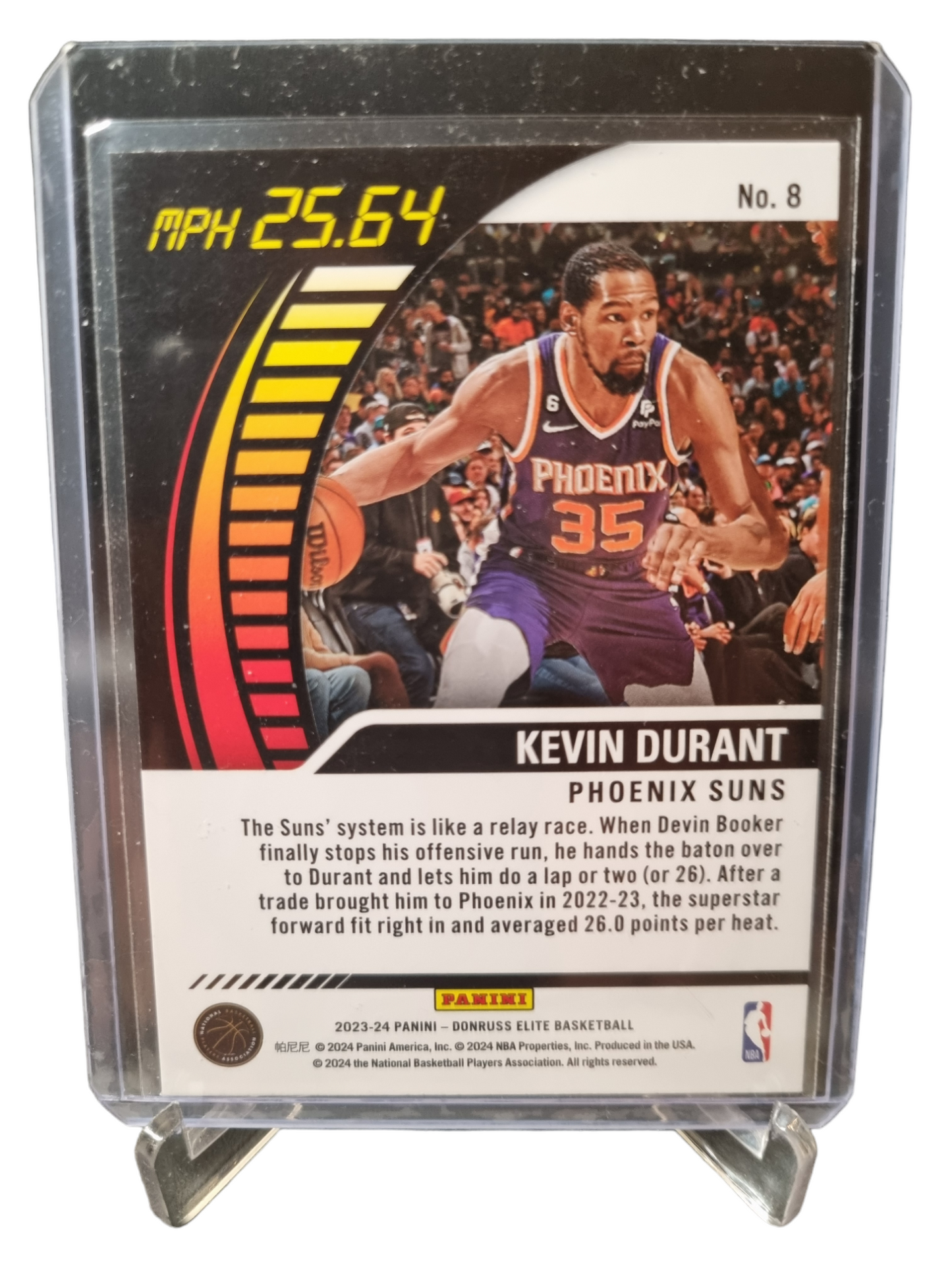 2023-24 Panini Donruss Elite #8 Kevin Durant Full Throttle