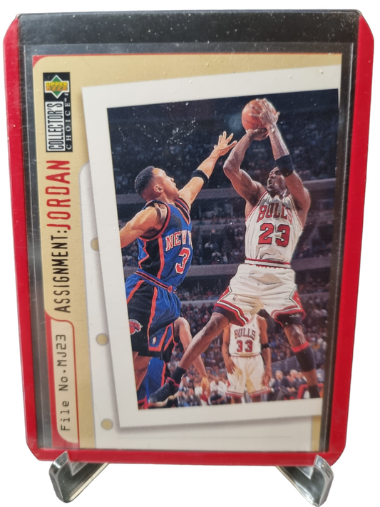 1996 Upper Deck #364 Michael Jordan Assignment Jordan