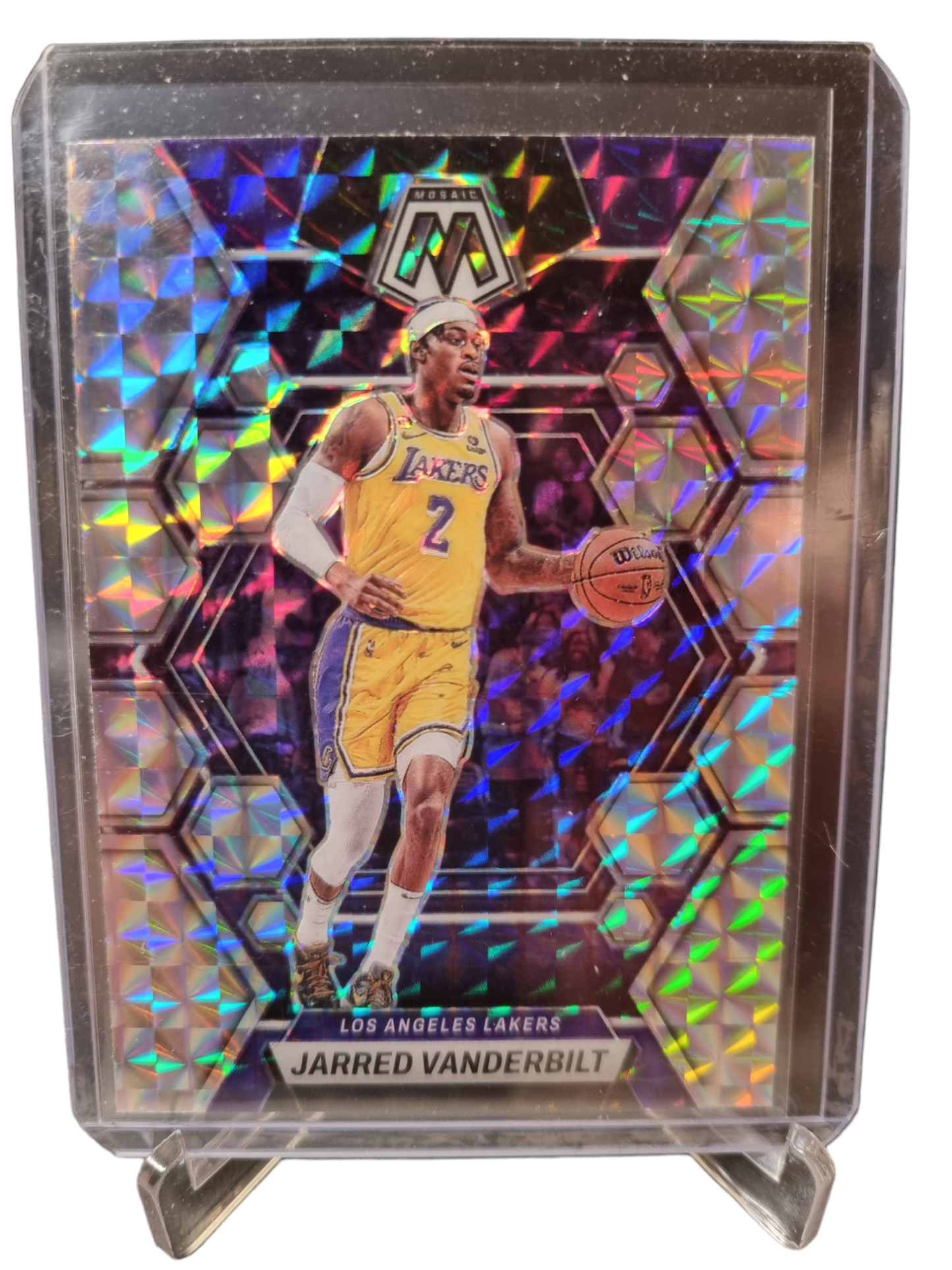 2022-23 Panini Mosaic #21 Jarred Vanderbilt Mosaic Prizm