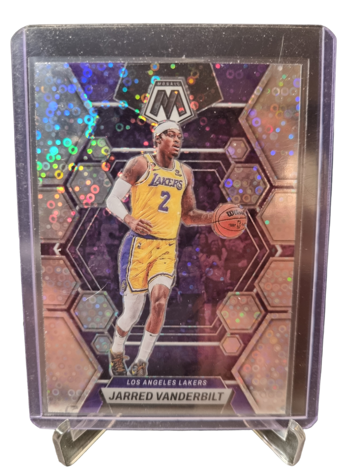 2022-23 Panini Mosaic #21 Jarred Vanderbilt Fastbreak Prizm