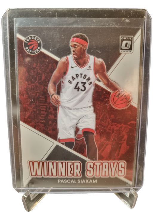 2022-23 Panini Donruss Optic #3 Pascal Siakam Winner Stays