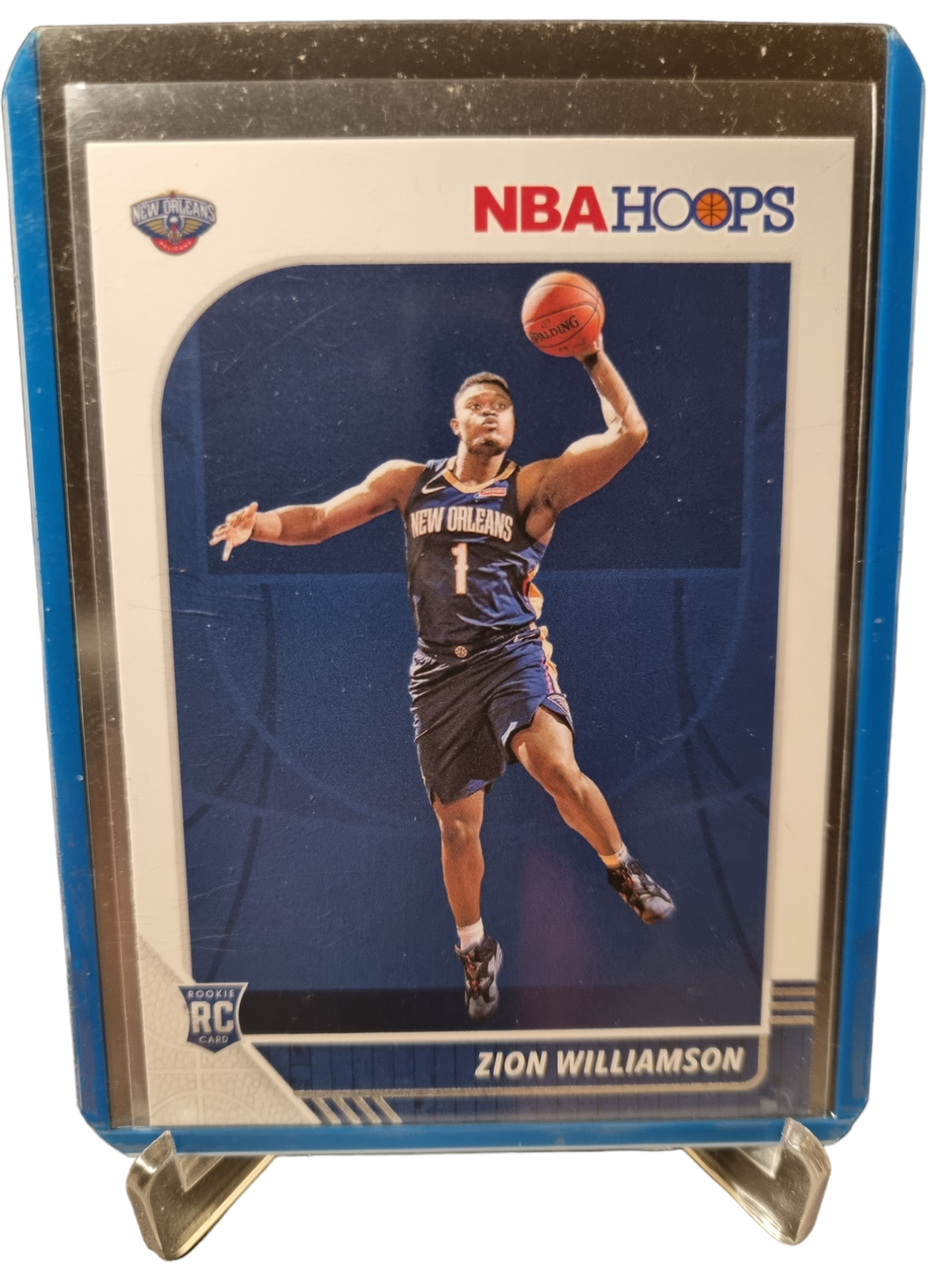 2019-20 Panini Hoops #258 Zion Williamson Rookie Card