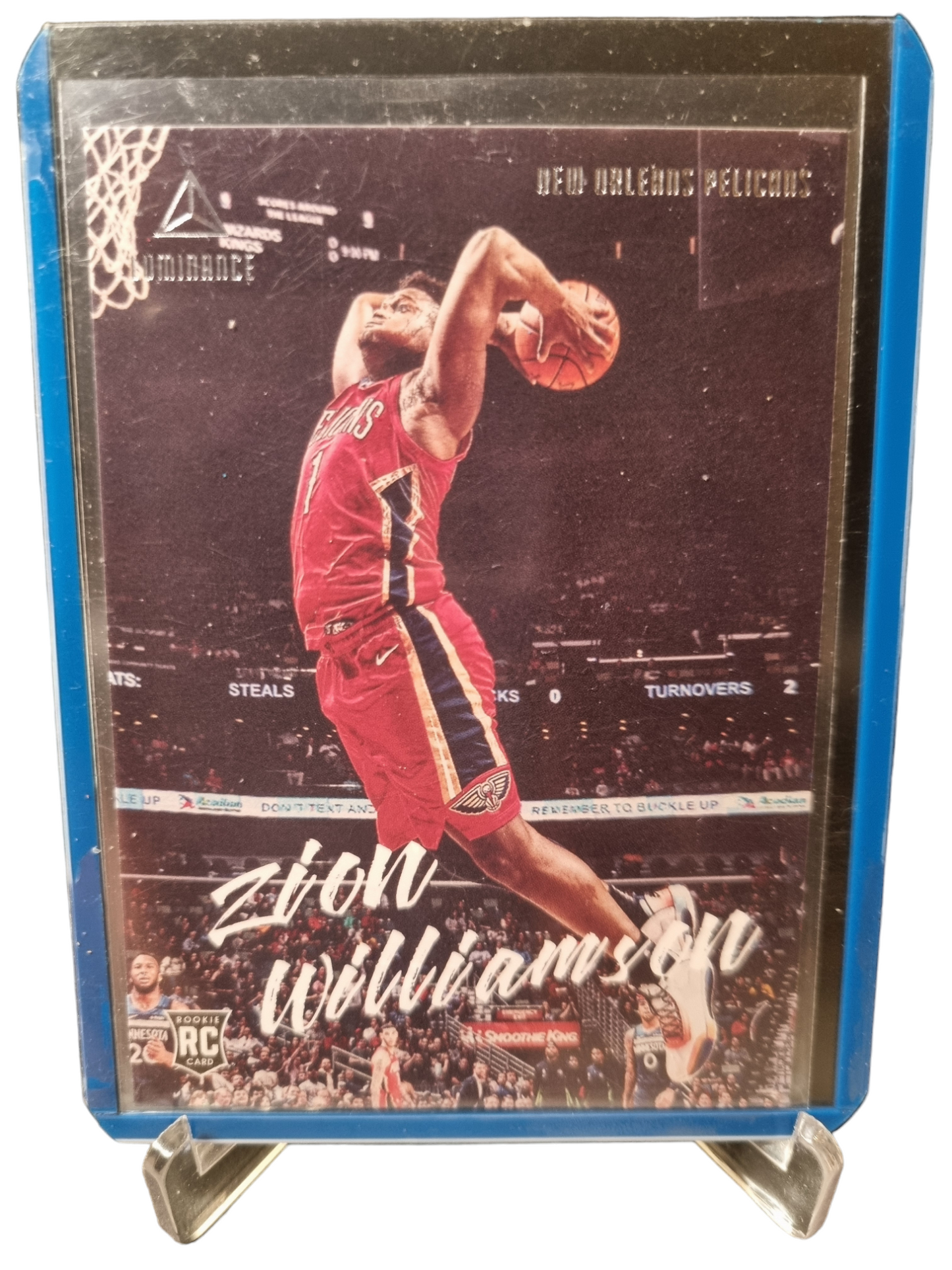 2019-20 Panini Chronicles Luminance #143 Zion Williamson Rookie Card