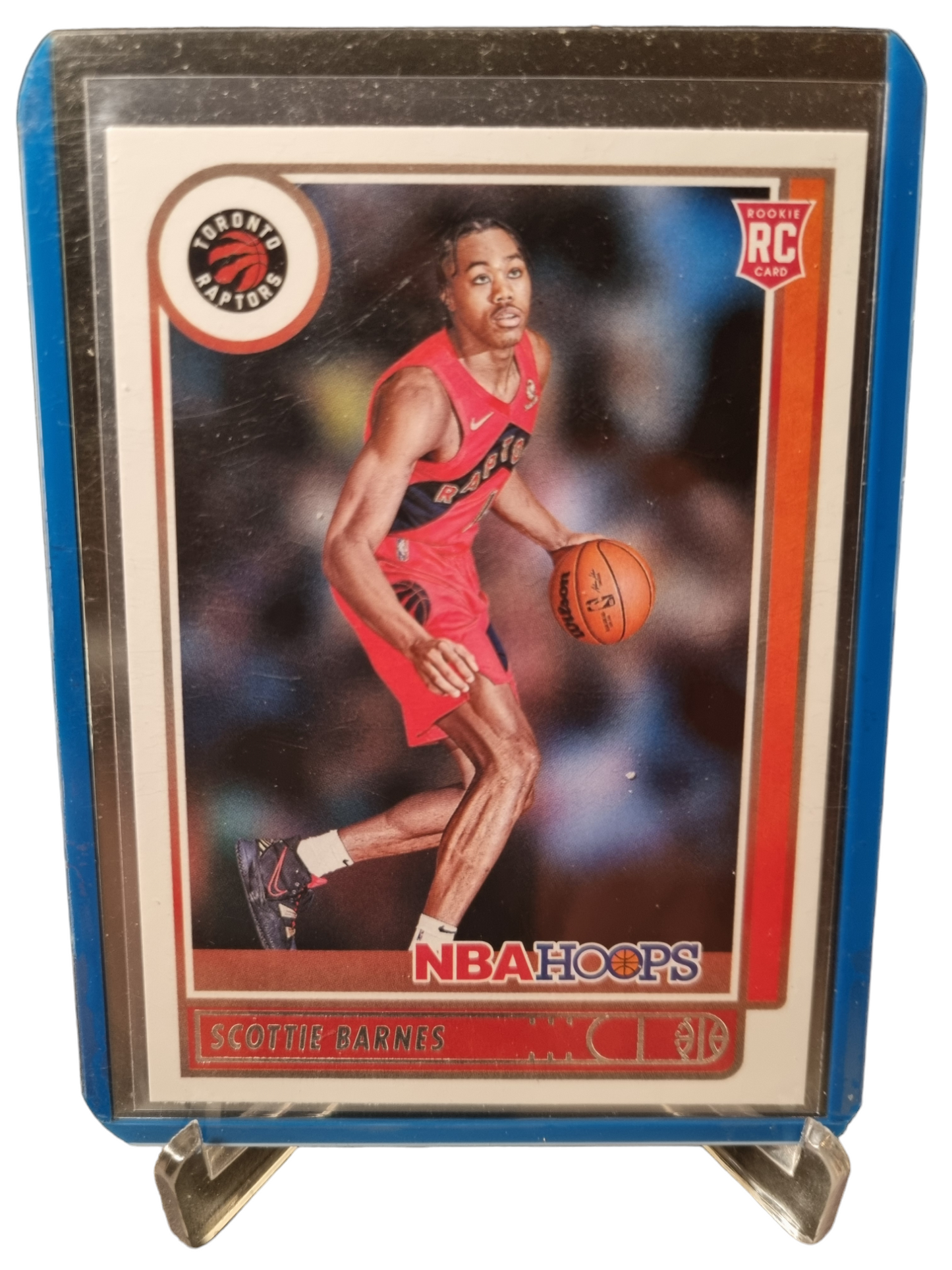 2021-22 Panini Hoops #227 Scottie Barnes Rookie Card