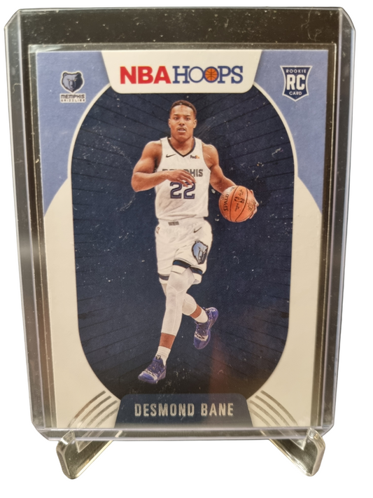 2020-21 Panini Hoops #246 Desmond Bane Rookie Card