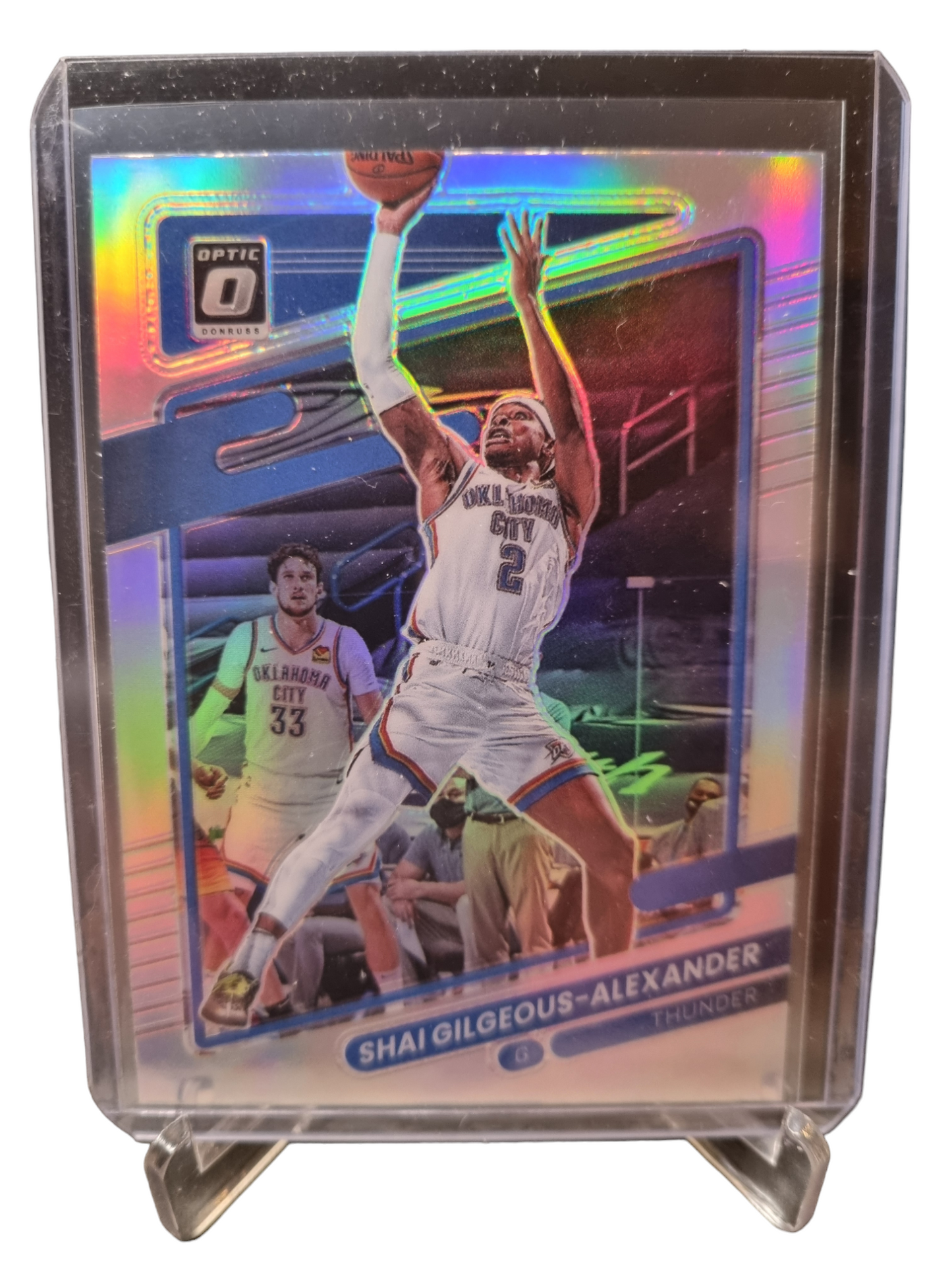 2021-22 Panini Donruss Optic #147 Shai Gilgeous-Alexander Silver Prizm