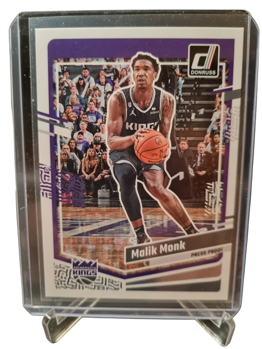 2023-24 Panini Donruss #20 Malik Monk Press Proof