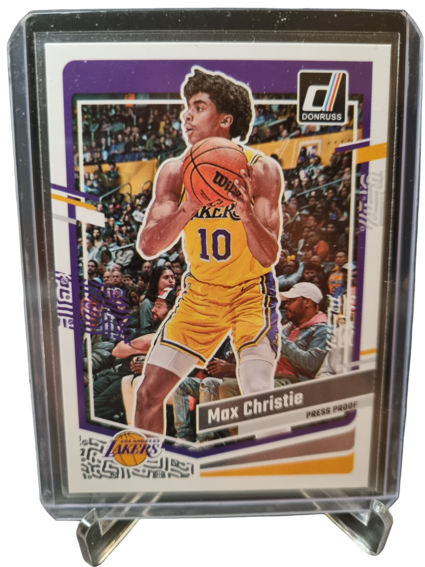 2023-24 Panini Donruss #117 Max Christie Press Proof