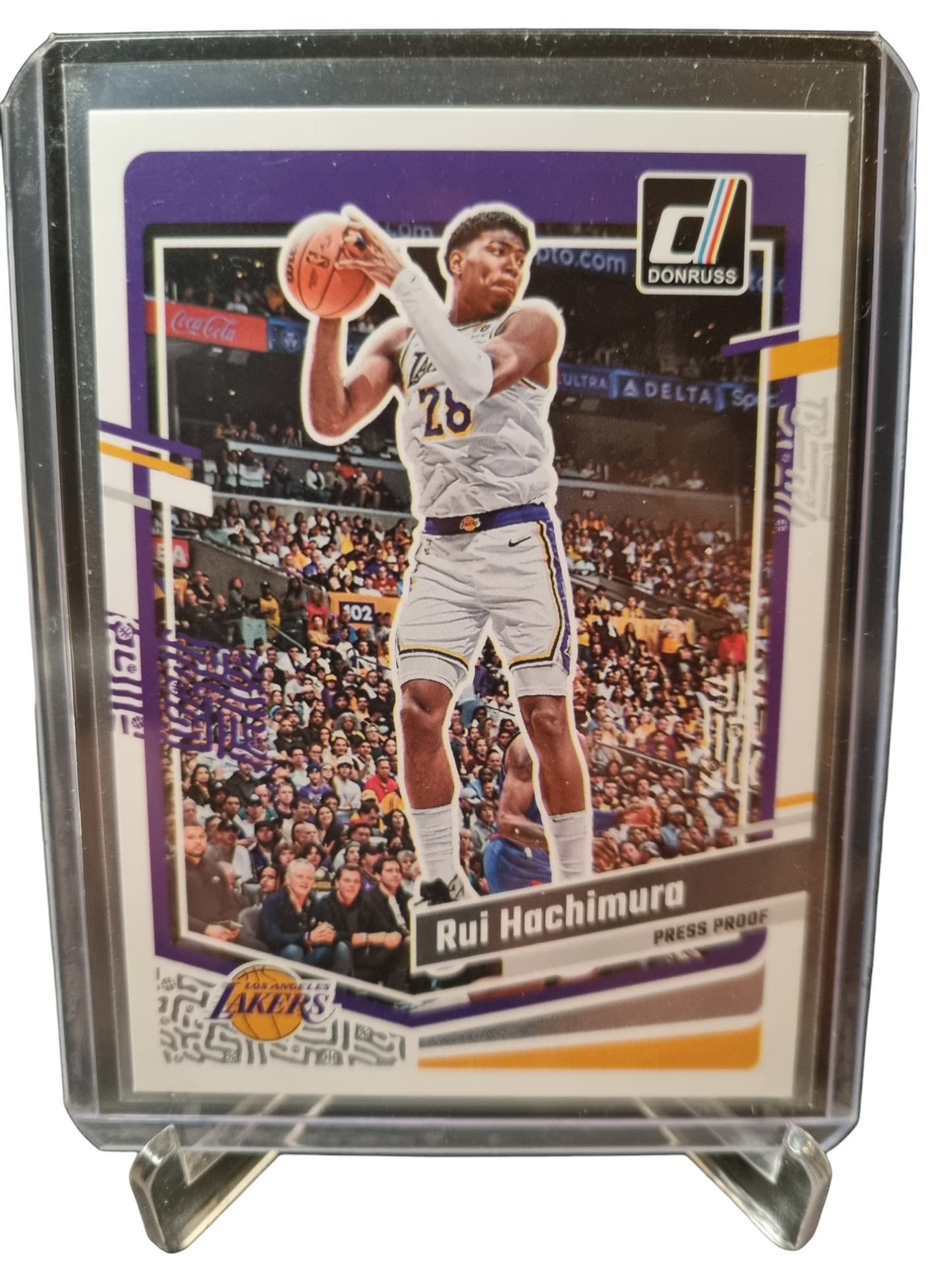 2023-24 Panini Donruss #37 Rui Hachimura Press Proof