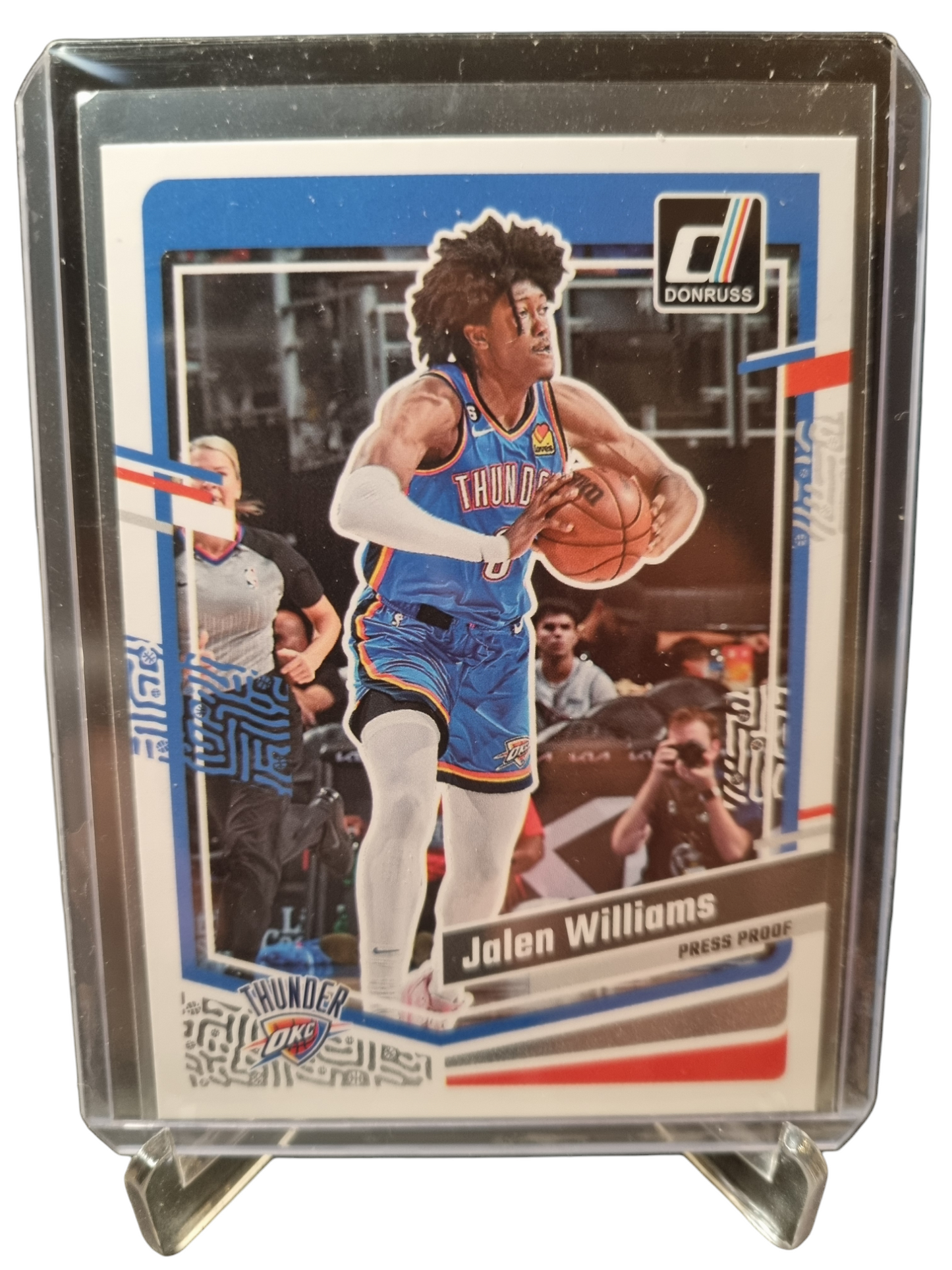 2023-24 Panini Donruss #76 Jalen Williams Press Proof