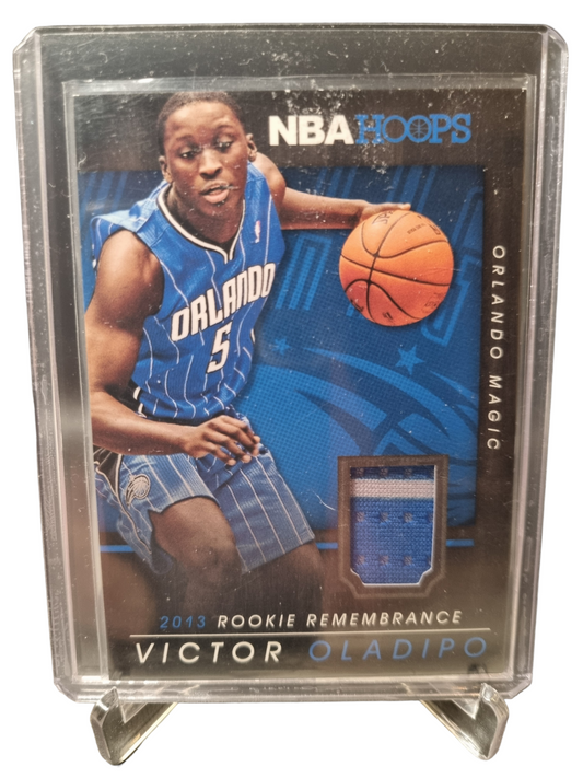 2014-15 Panini Hoops #25 Victor Oladipo Rookie Remembrance Game Worn Patch