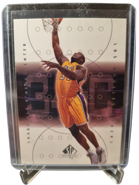 2001 Upper Deck #38 Shaquille O'Neal SP Authentic
