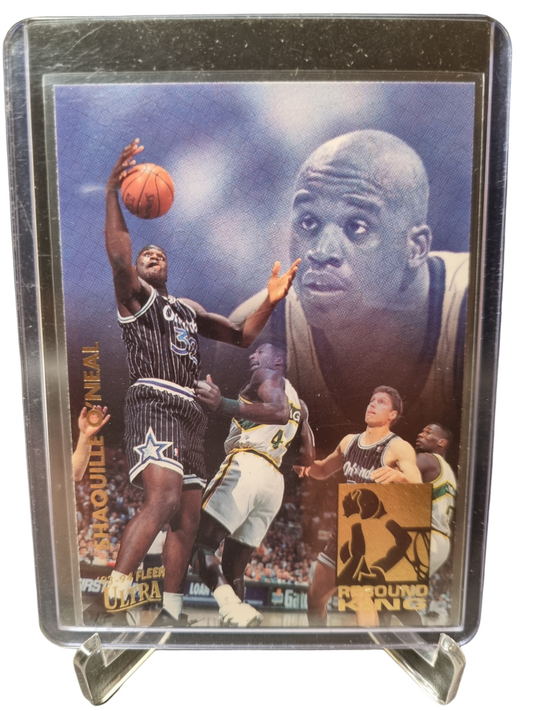 1993-94 Fleer Ultra #9 of 10 Shaquille O'Neal Rebound King
