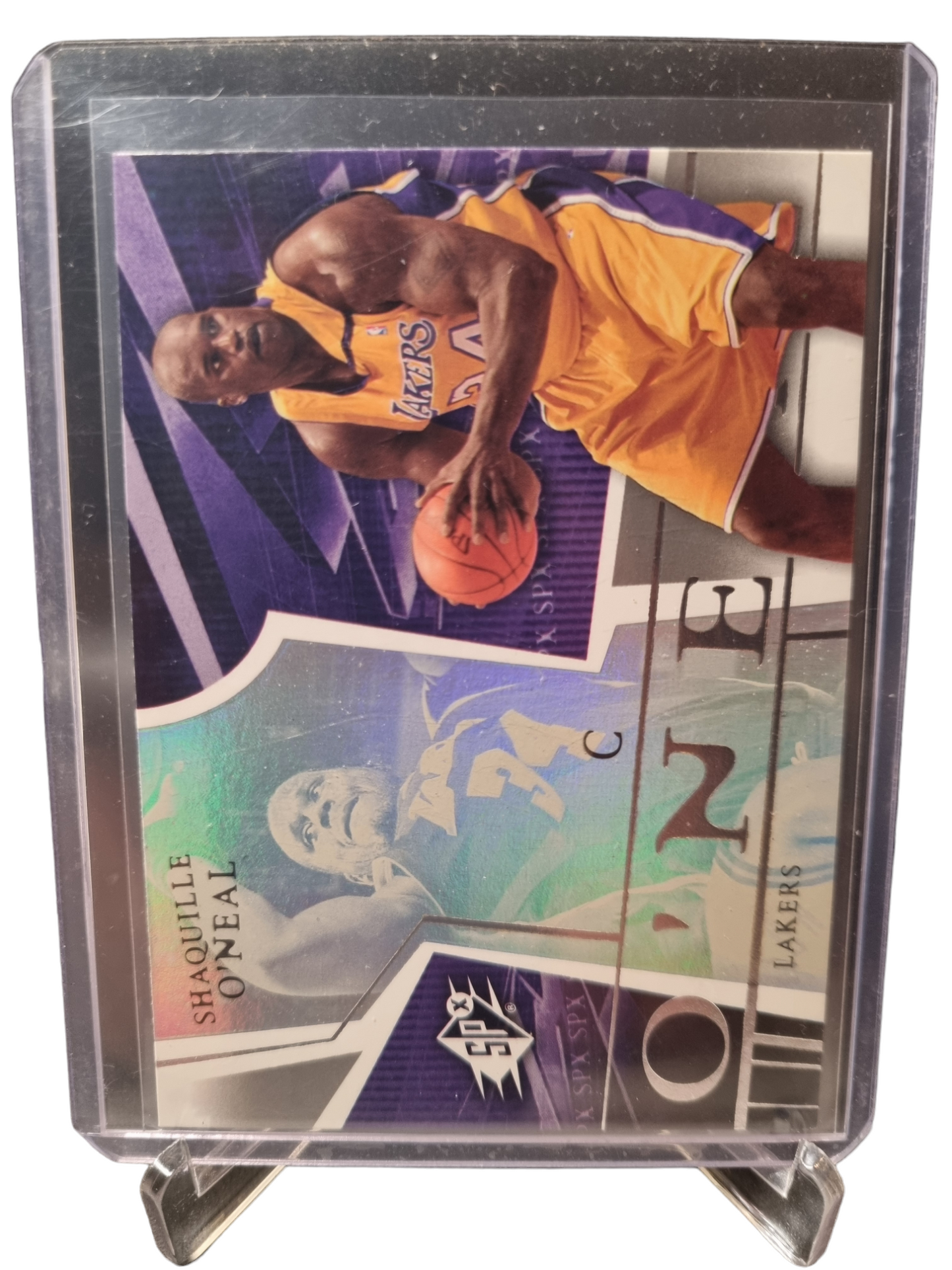 2003 Upper Deck #36 Shaquille O'Neal SPX Hologram Card