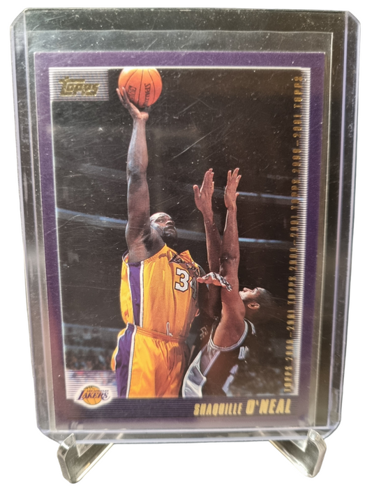 2000-01 Topps #10 Shaquille O'Neal