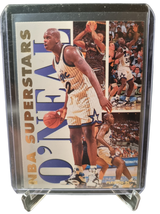 1994 Fleer #16 of 20 Shaquille O'Neal NBA Superstars