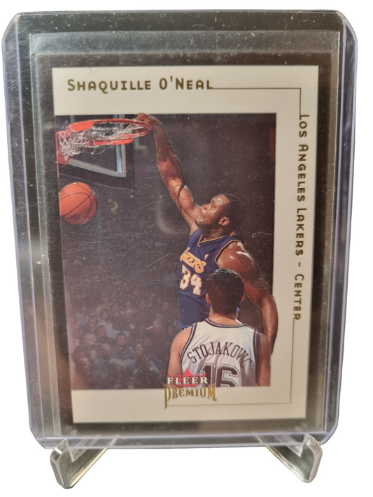 2001-02 Fleer Premium #132 Shaquille O'Neal
