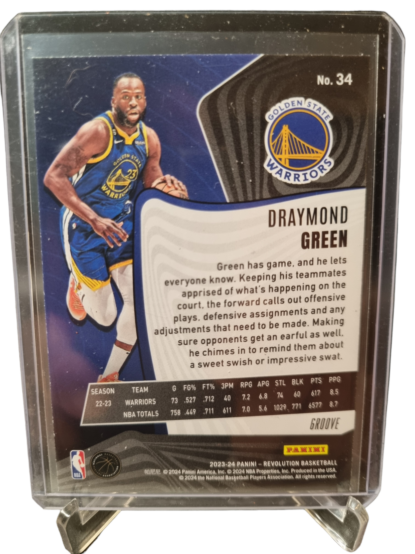 2023-24 Panini Revolution #34 Draymond Green Groove