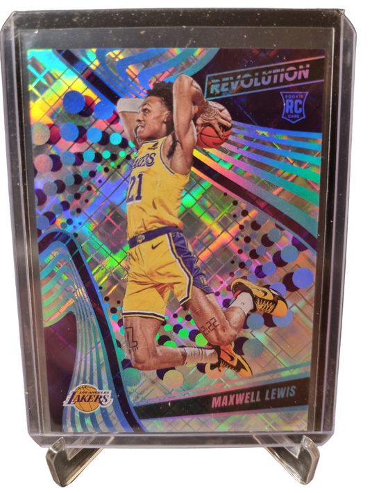 2023-24 Panini Revolution #139 Maxwell Lewis Rookie Card Cosmic 86/99