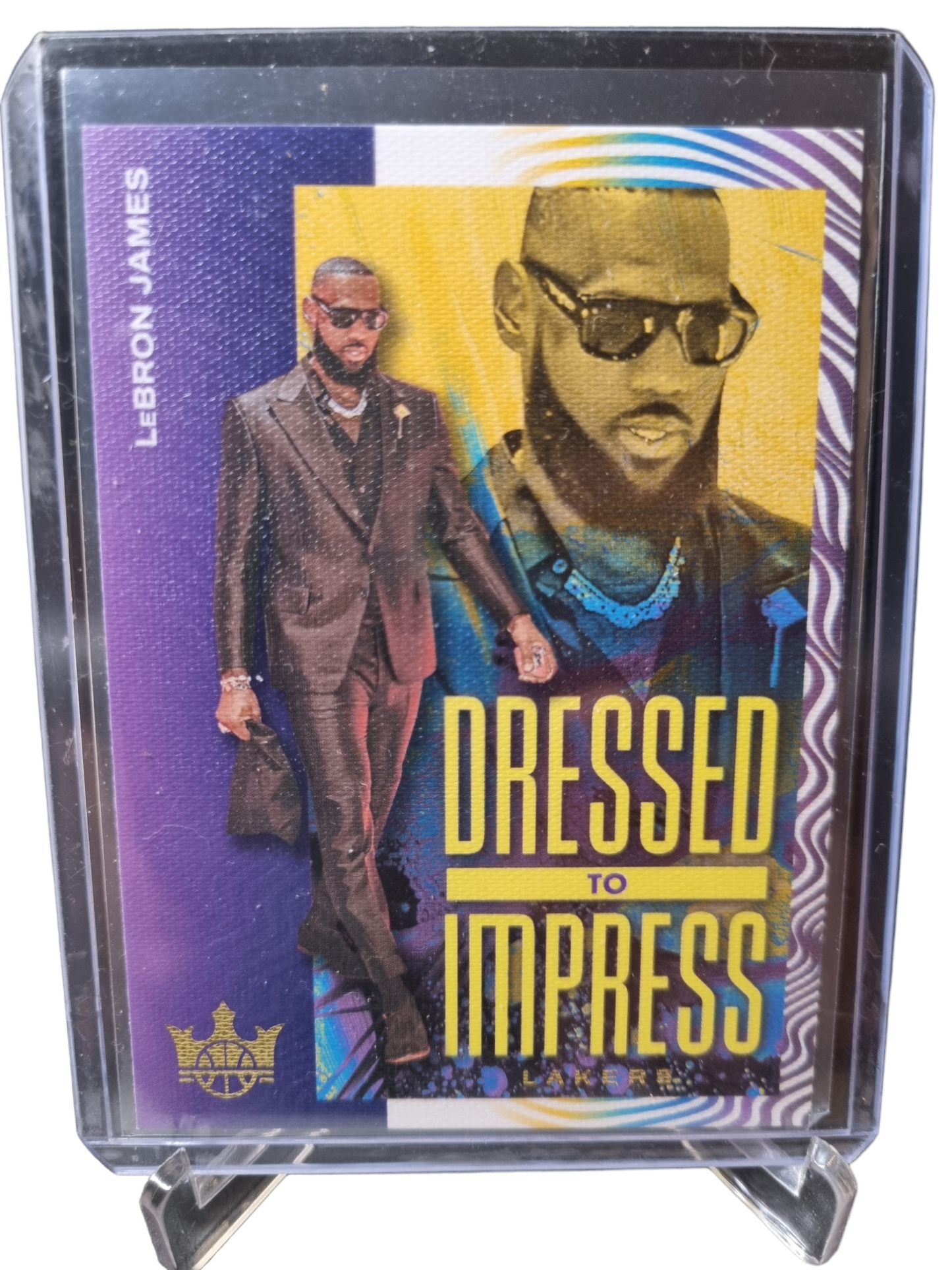 2023-24 Panini Court Kings #1 Lebron James Dressed To Impress