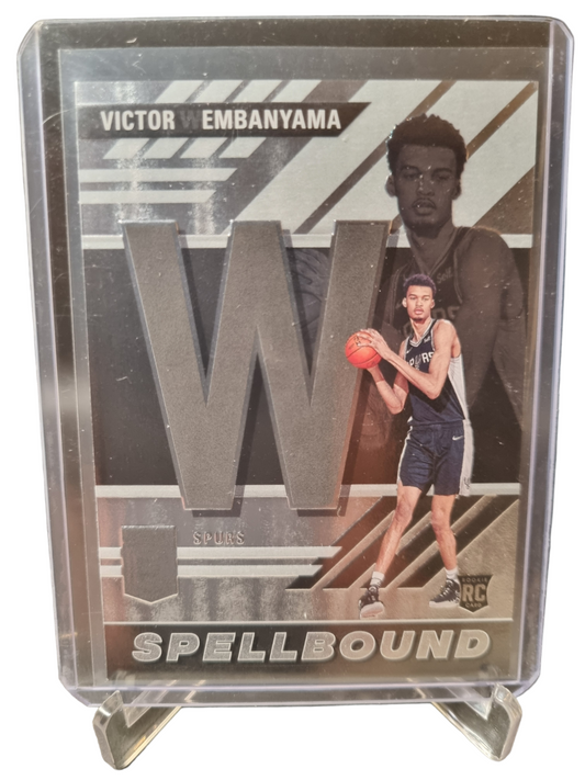 2023-24 Panini Donruss Elite #1 Victor Wembanyama Rookie Card Spellbound W
