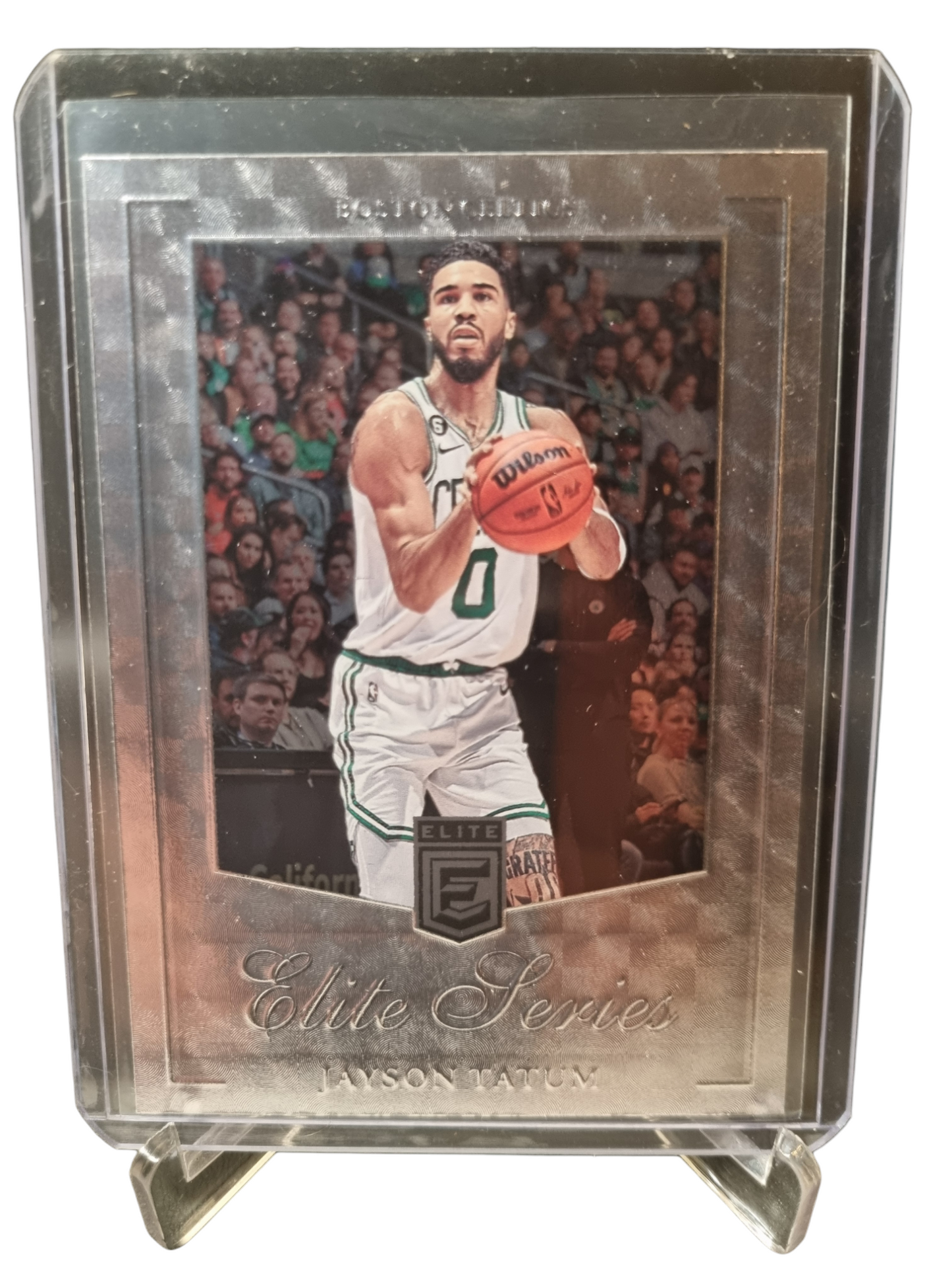 2023-24 Panini Donruss Elite #16 Jayson Tatum Elite Series Silver