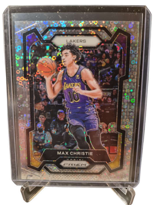 2023-24 Panini Prizm #123 Max Christie Silver Fast Break Prizm