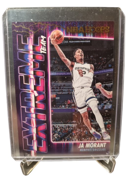 2023-24 Panini Hoops #11 JA Morant Extreme Team