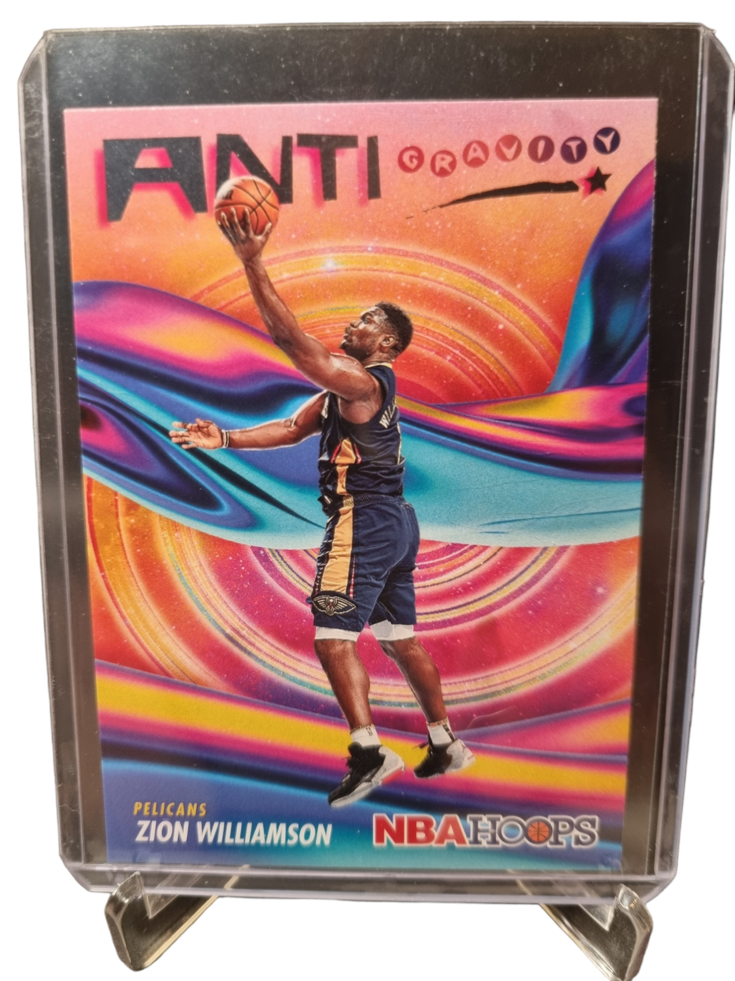 2023-24 Panini Hoops #4 Zion Williamson Anti Gravity