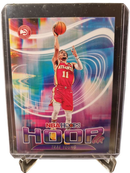 2023-24 Panini Hoops #8 Trae Young Hoopla