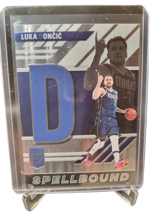 2023-24 Panini Donruss Elite #25 Luka Doncic Spellbound D