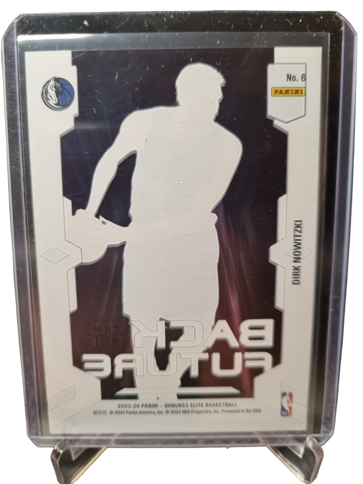 2023-24 Panini Donruss Elite #6 Dirk Nowitzki Back To The Future