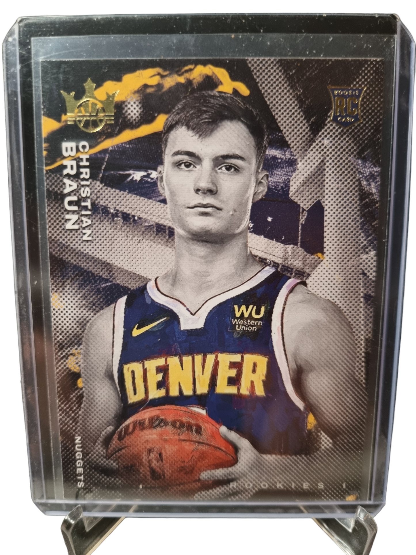 2022-23 Panini Court Kings #97 Christian Braun Rookie Card Rookies I