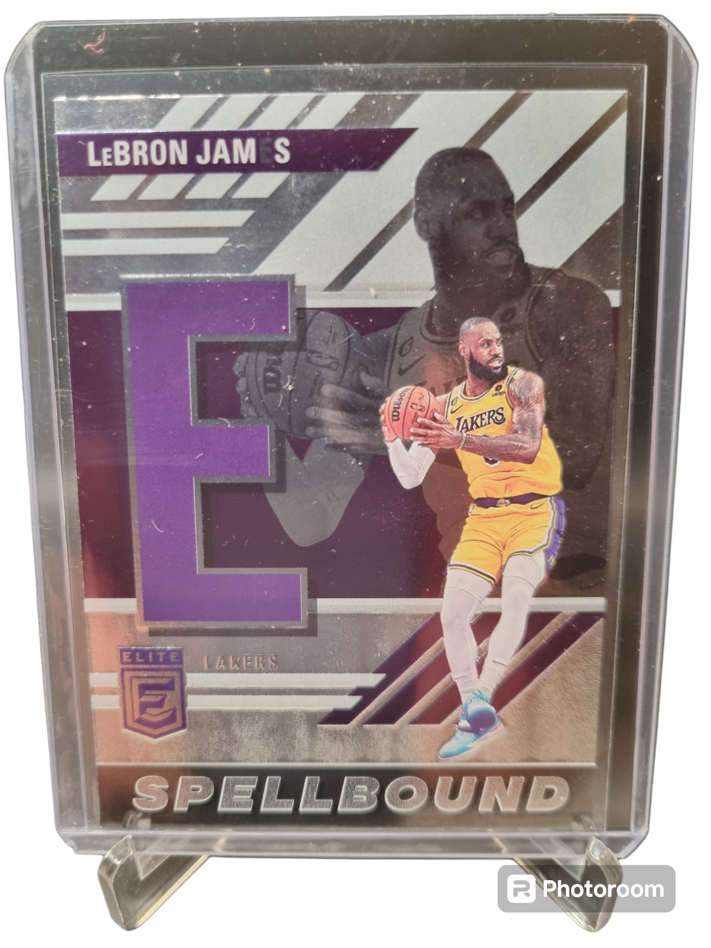 2023-24 Panini Donruss Elite #39 Lebron James Spellbound E