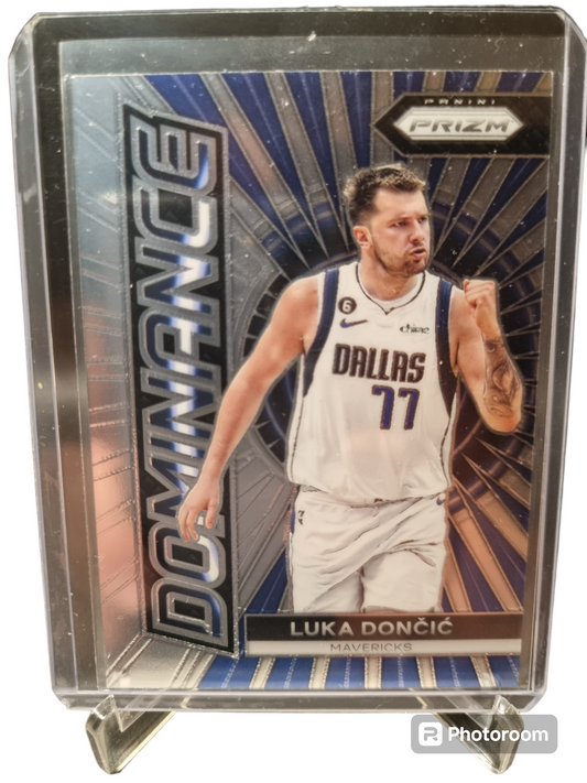 2023-24 Panini Prizm #2 Luka Doncic Dominance