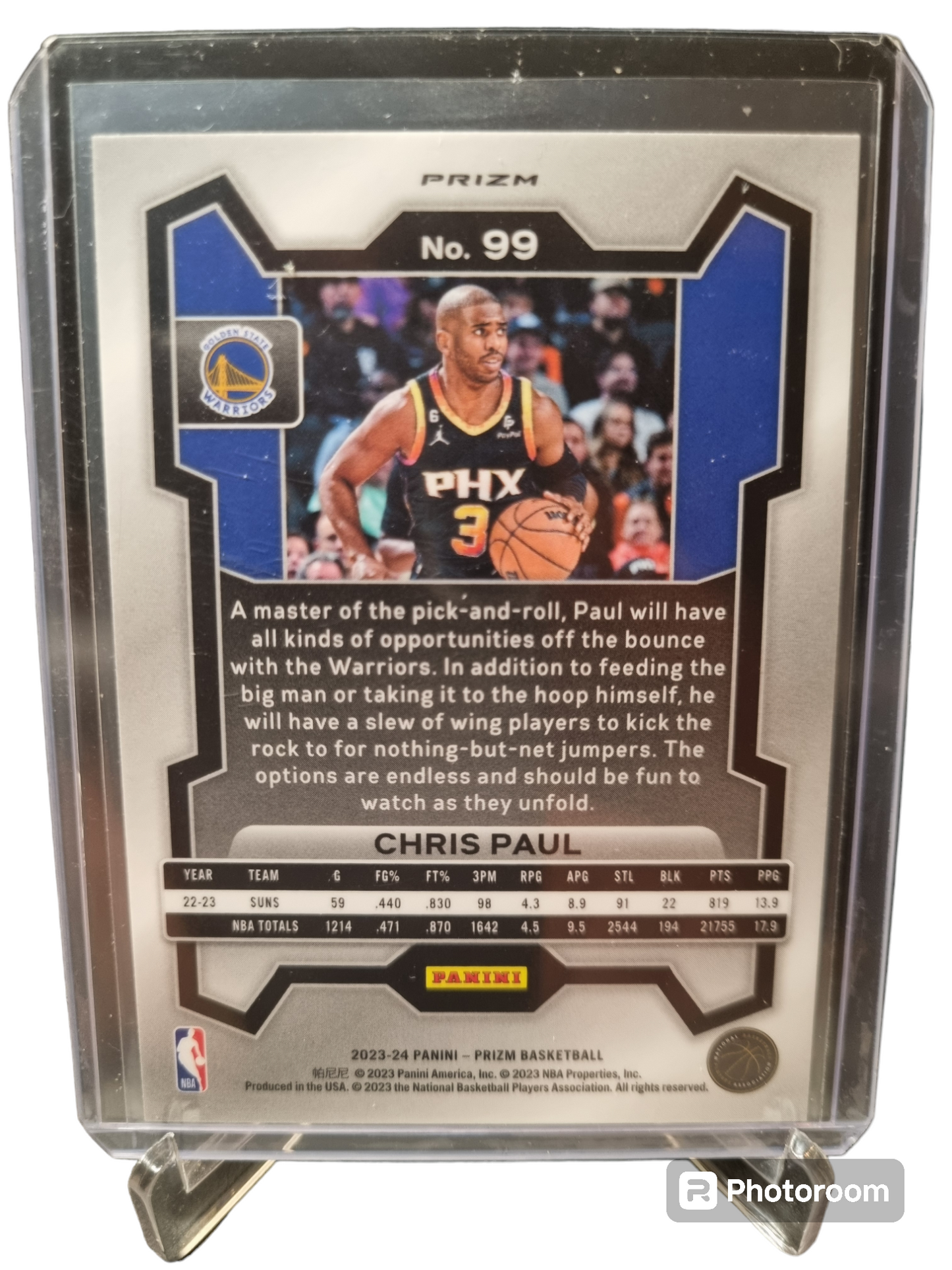 2023-24 Panini Prizm #99 Chris Paul Silver Prizm